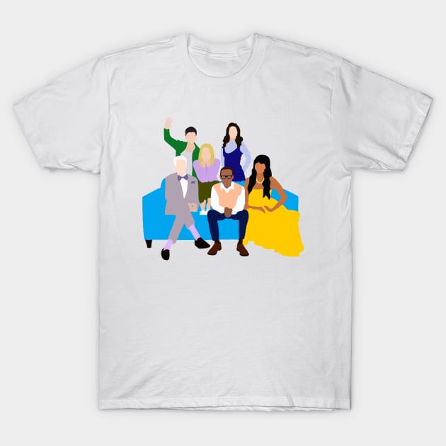 the good place cast T-Shirt by aluap1006